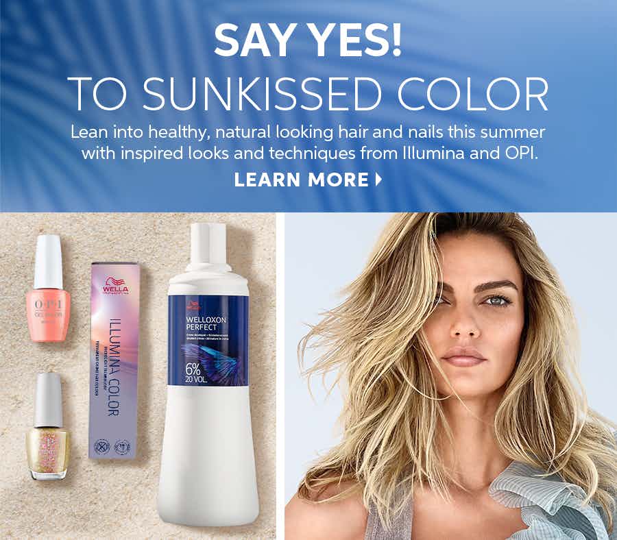 Say YES to Sunkissed Hair Banner