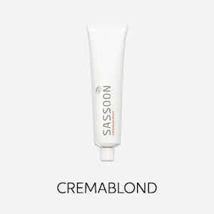 Sassoon Cremablond high lifting blonde shades with crystal, clear cool reflections
